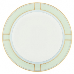 Ginori Diva Verde Small Flate Plate - 9.4"